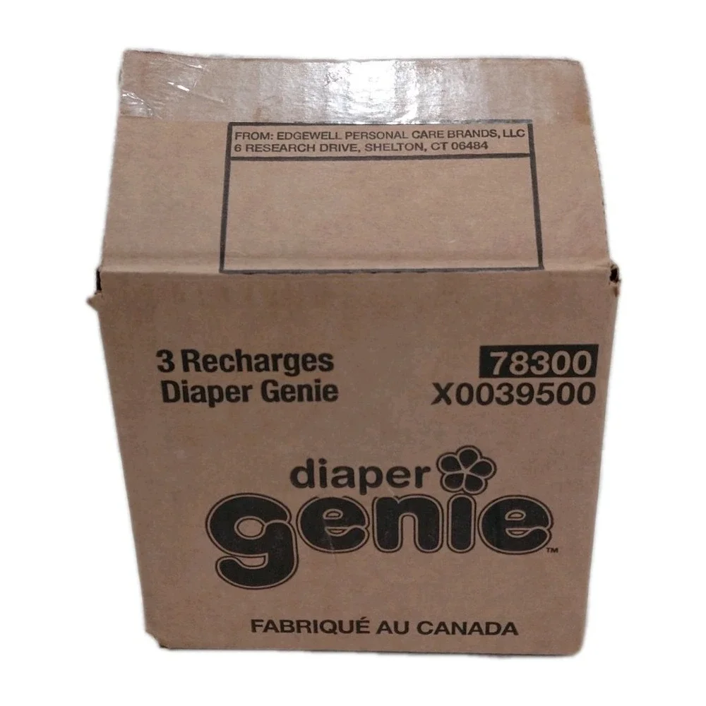 Playtex‎ Diaper Genie Refills 3 Pack Odor Lock 7 Layer Holds 270 Diapers Each